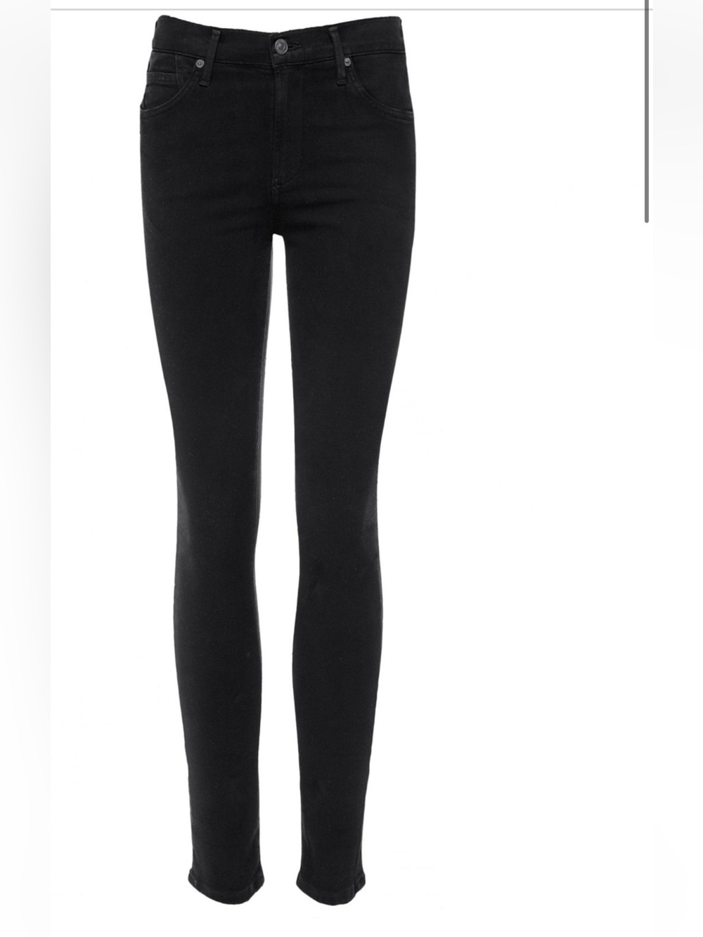Citizens Of Humanity Black Rocket Ankle Skinny Jeans